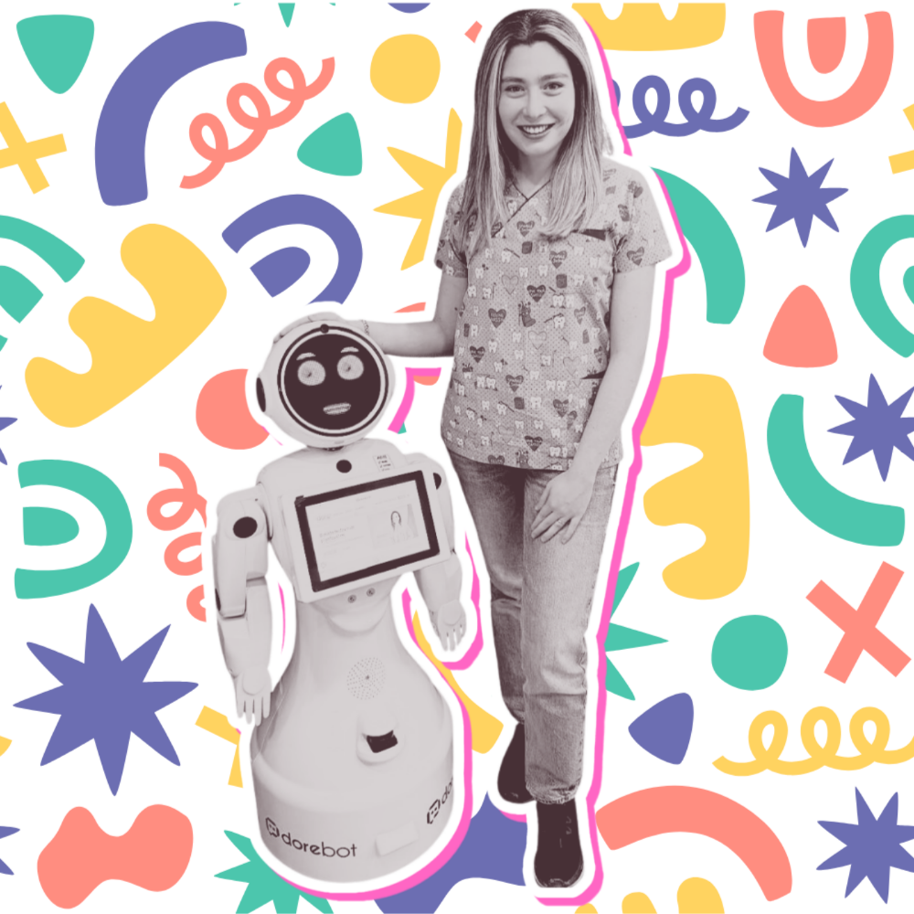 Dr. Dt. Ceyda Pınar Tanrıverdi ve DoreBot — Doredent çocuk diş hekimi Avcılar